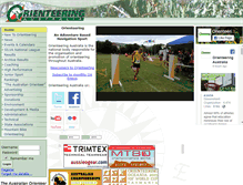 Tablet Screenshot of orienteering.socialfx.net